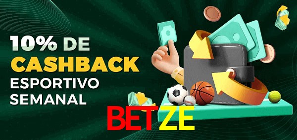 10% de bônus de cashback na BETZE