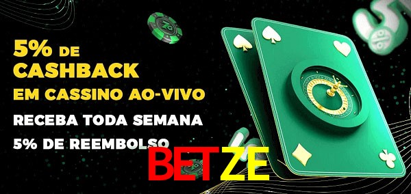 Promoções do cassino ao Vivo BETZE
